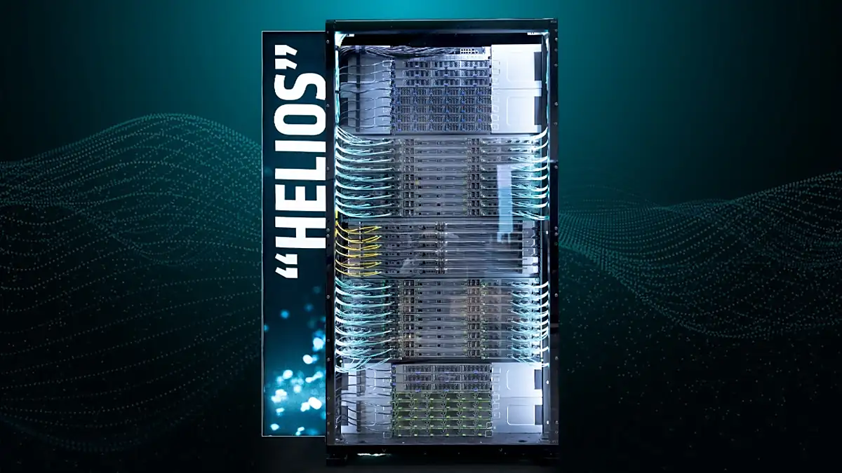 AMD Helios 系统内部结构展示