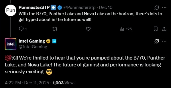 Intel激情误发锐炫B770显卡：3000元档最期待游戏卡还有戏