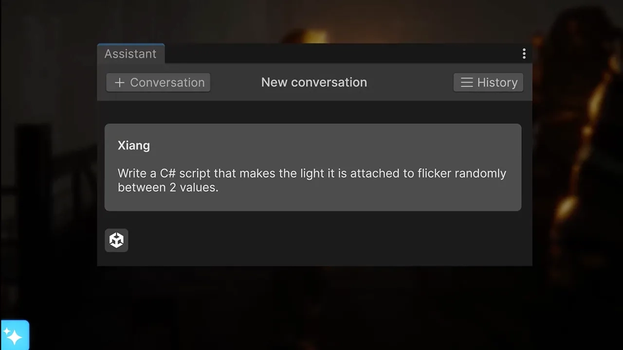Unity 拟推出 AI 创作工具，可通过自然语言直接生成游戏
