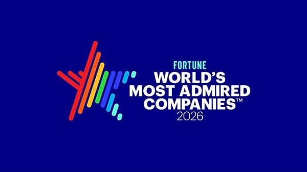 2026年《财富》全球最受赞赏公司榜单揭晓：苹果19年蝉联第一！英伟达第二