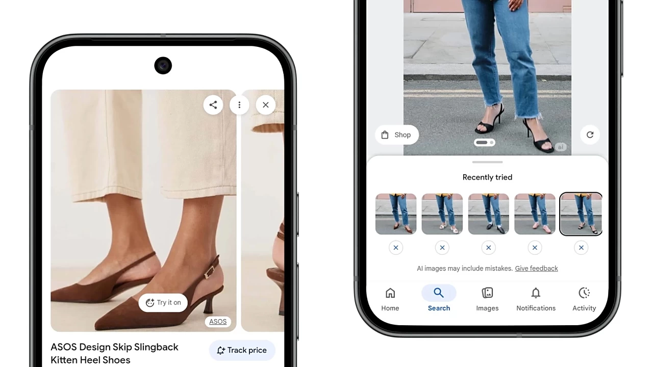 Google Shopping Virtual Try On Shoes