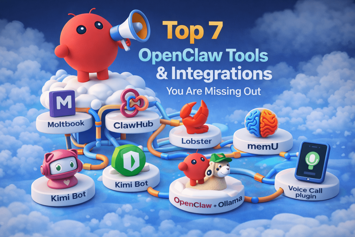 Top 7 OpenClaw Tools & Integrations You Are Missing Out