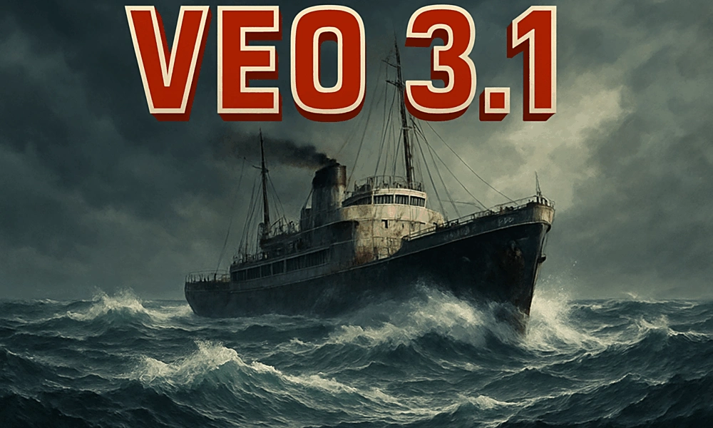谷歌 Veo 3.1 生成的视频样本展示图