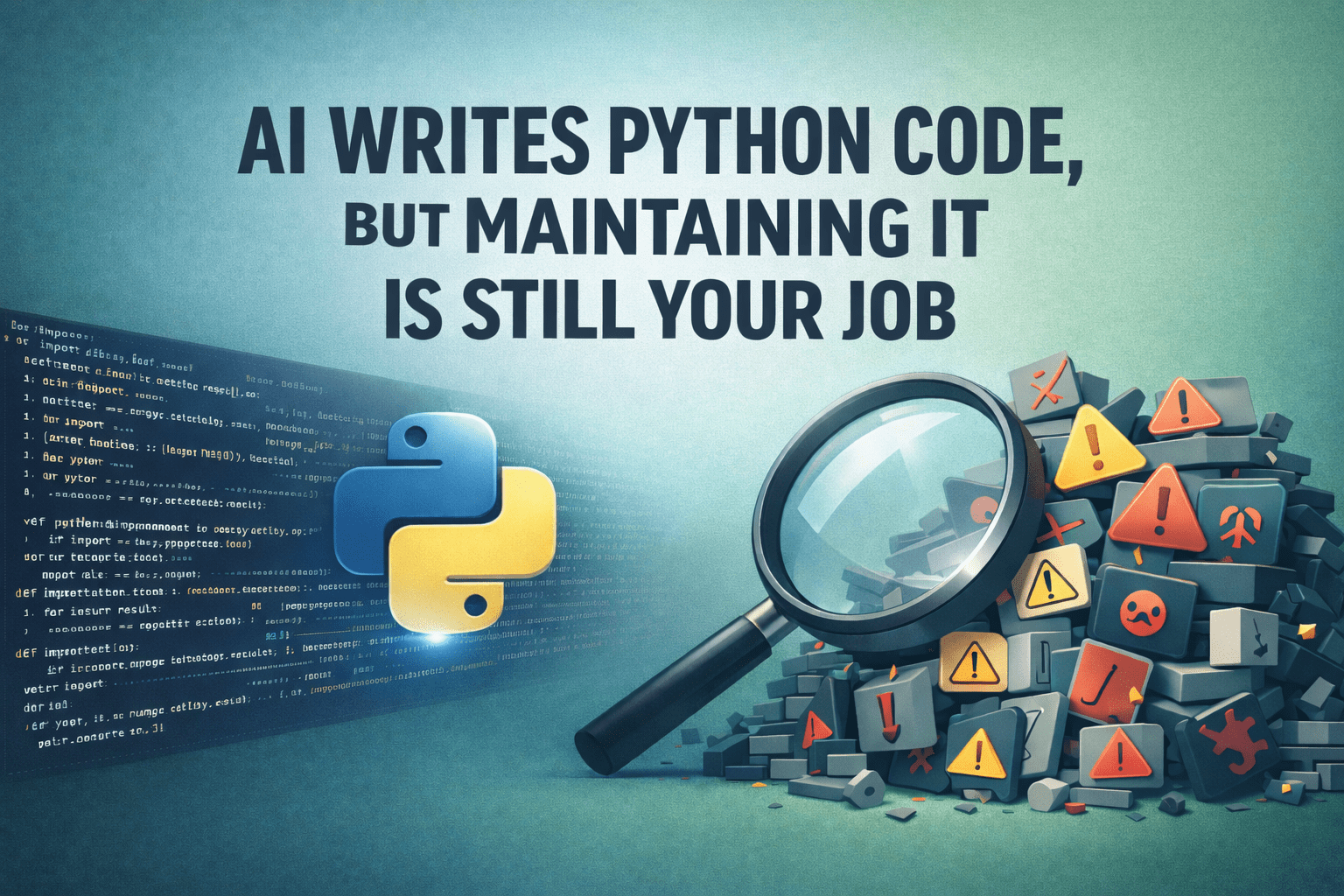 AI Writes Python Code But Maintaining It Is Still Your Job