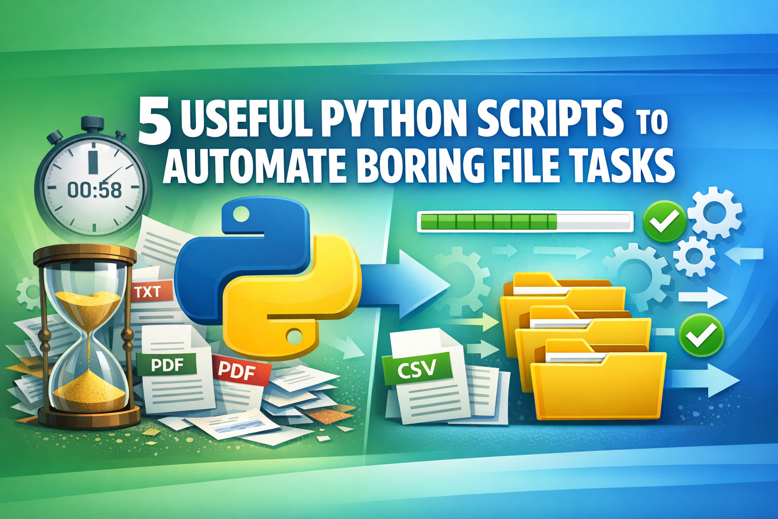 5 Useful Python Scripts to Automate Boring File Tasks