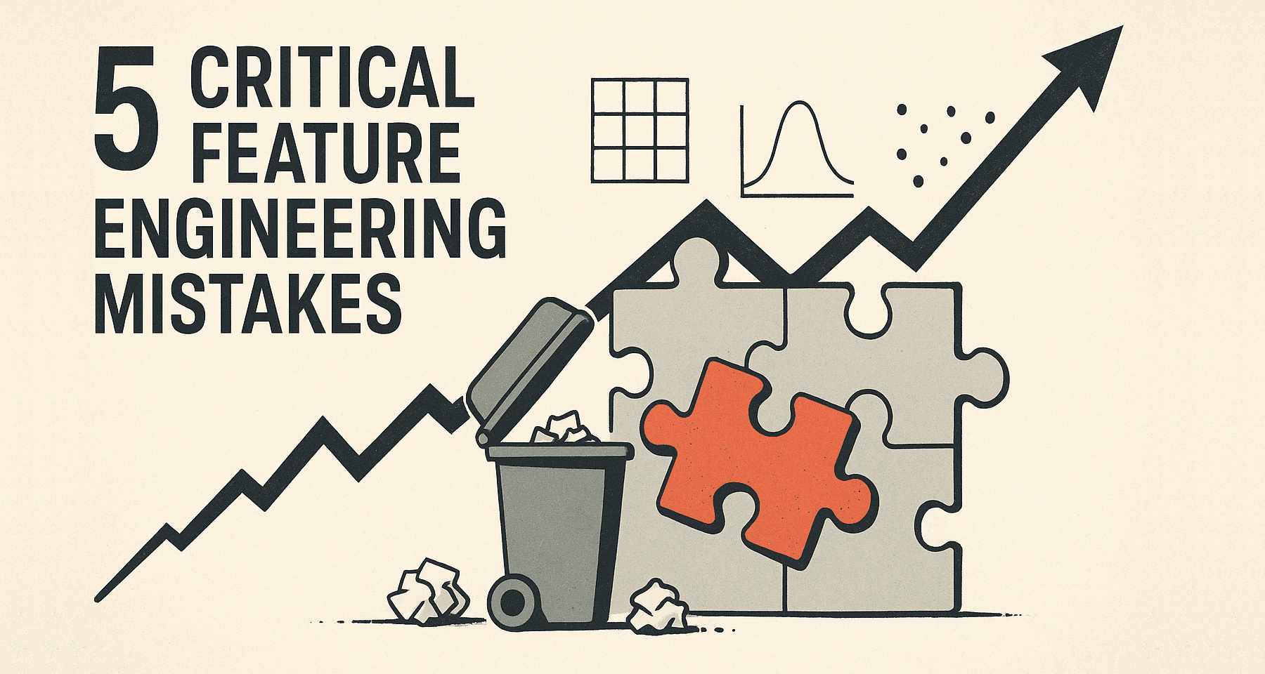 杀死机器学习项目的5个关键特征工程错误