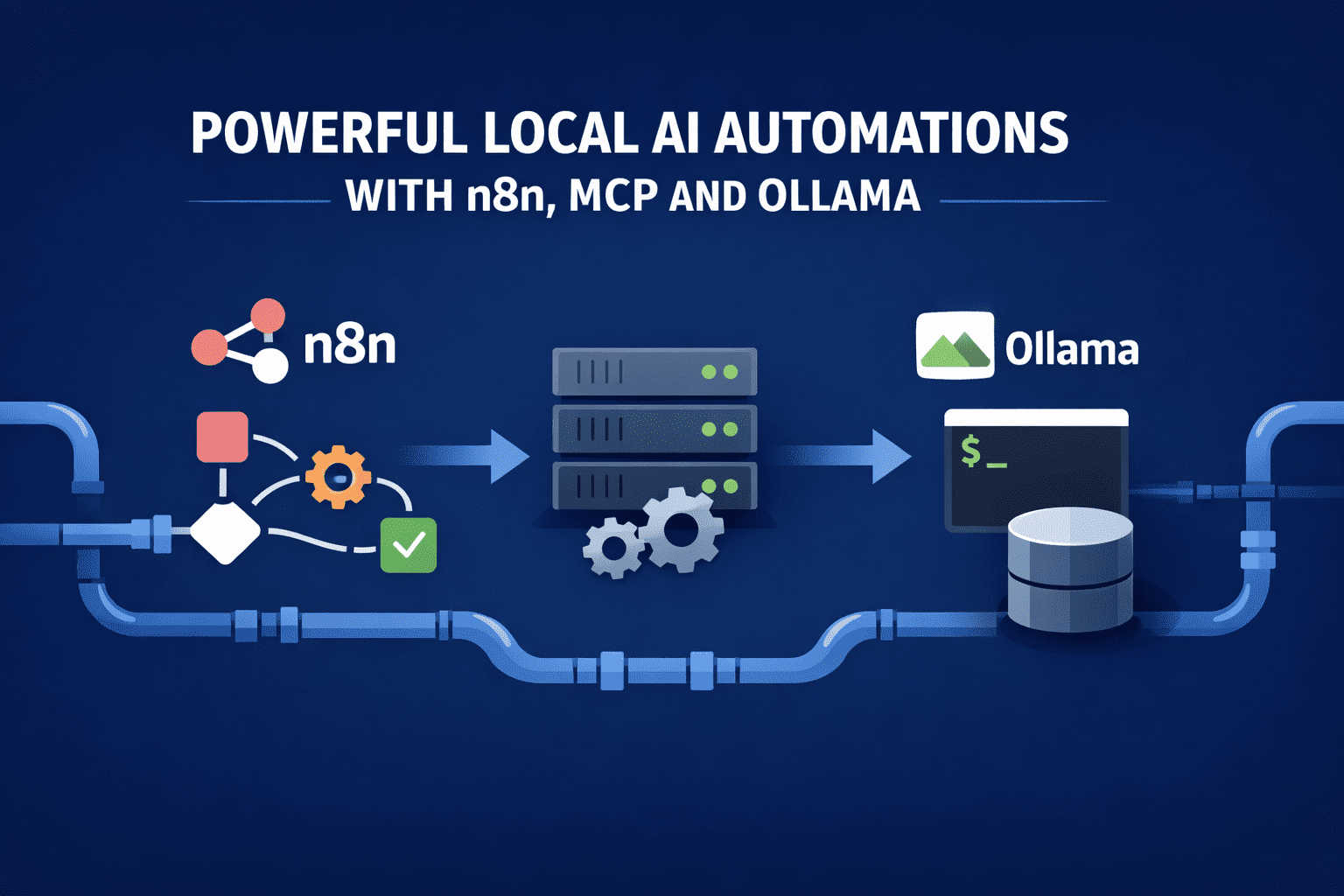 Powerful Local AI Automations with n8n, MCP and Ollama