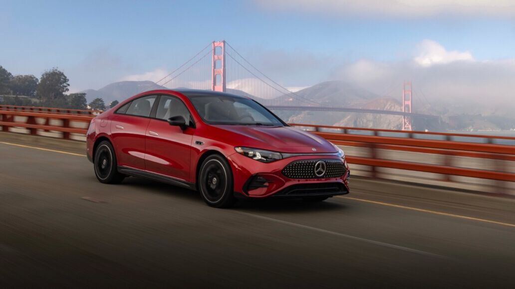 Mercedes-Benz CLA with NVIDIA DRIVE Thor