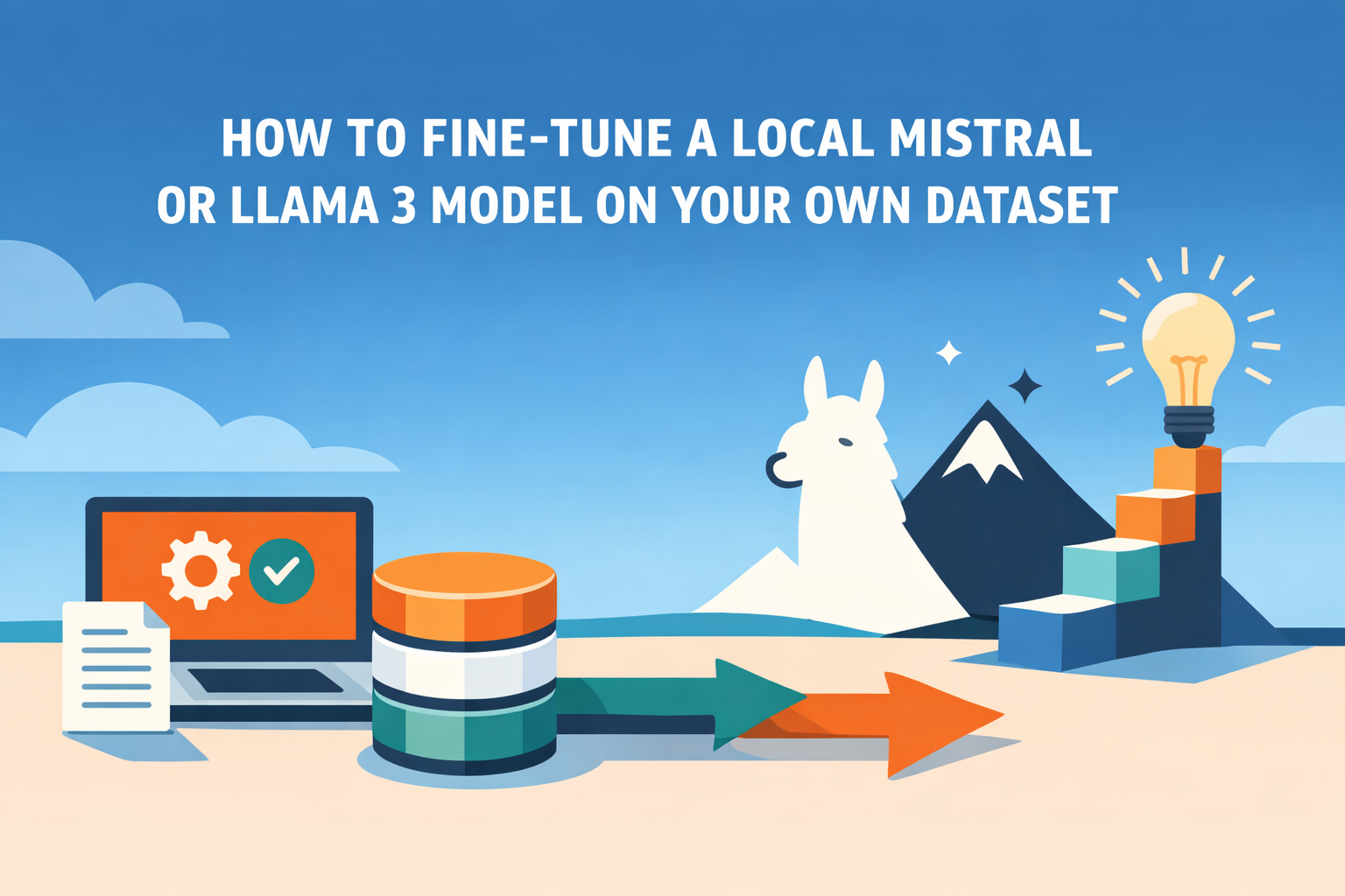 How to Fine-Tune a Local Mistral/Llama 3 Model on Your Own Dataset