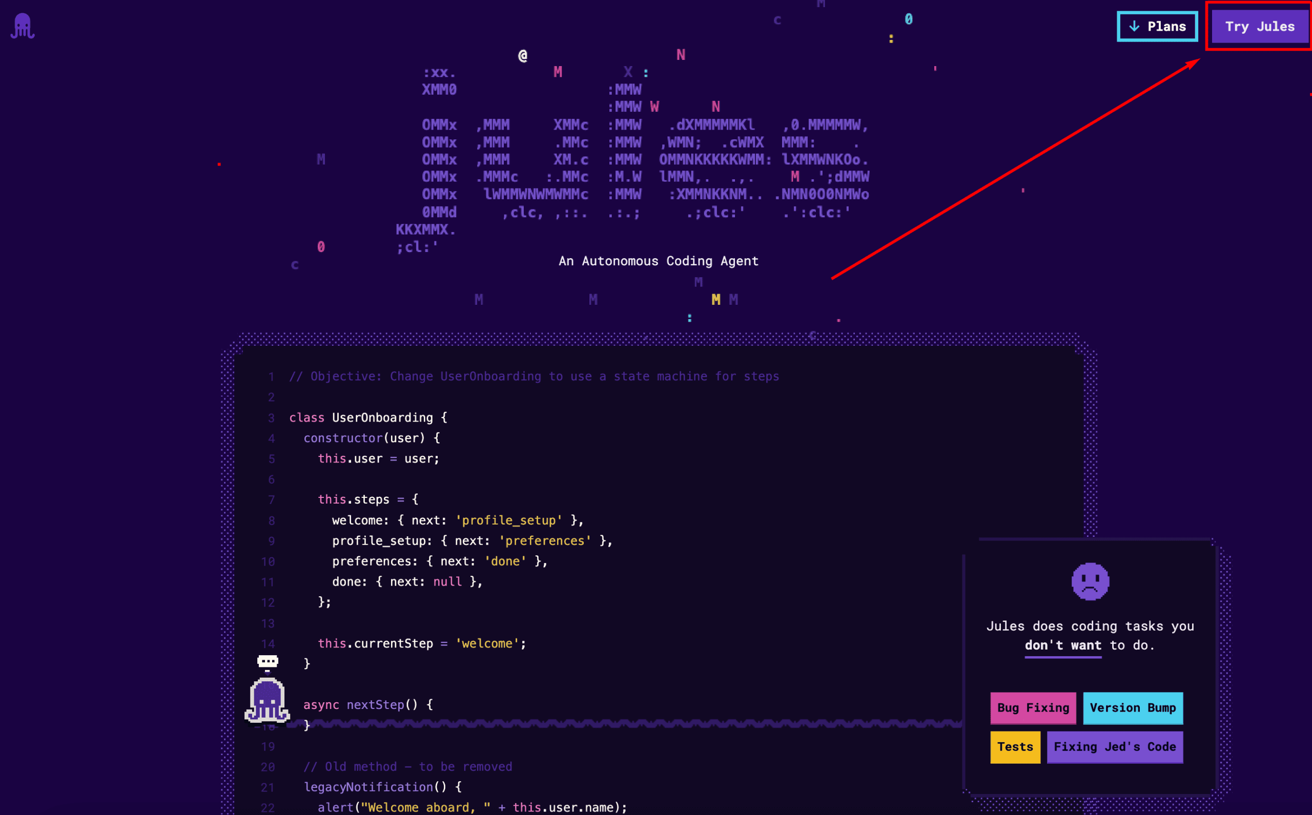 Authenticate to Try Jules